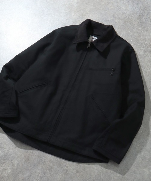 セール】【HOUSTON/ヒューストン】DUCK ZIP WORK JACKET /ダックジップ