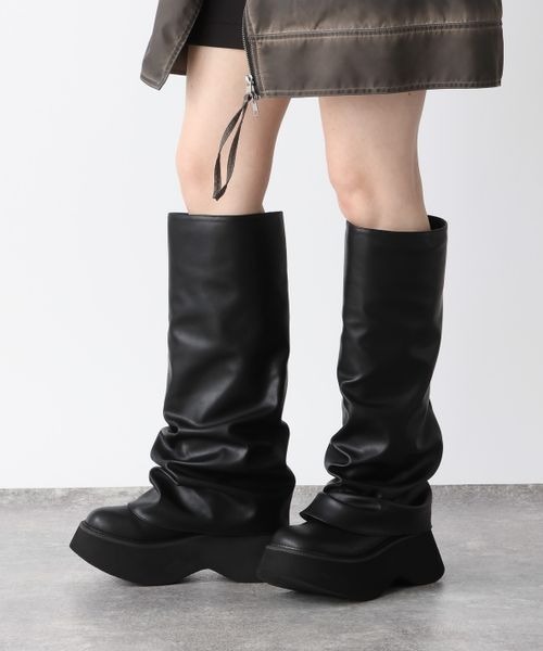 JEANASIS（ジーナシス）の「ルーズシルエットロングブーツ/133914
