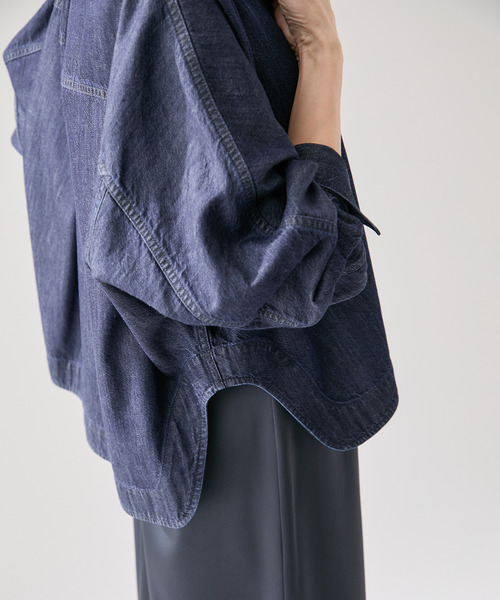追加》デニムフォルムシャツ（シャツ/ブラウス）｜VERMEIL par iena