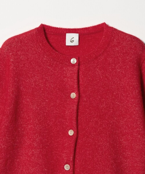 セール】＜6(ROKU)＞アルパカウールナイロン カーディガン