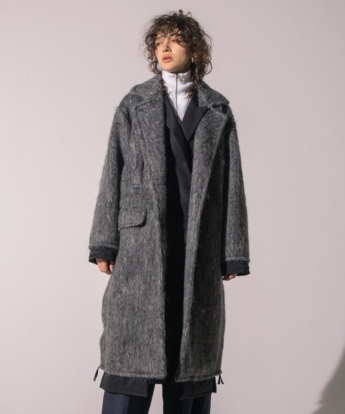 AULA AILA（アウラアイラ）の「シャギーチェスターコート（チェスター