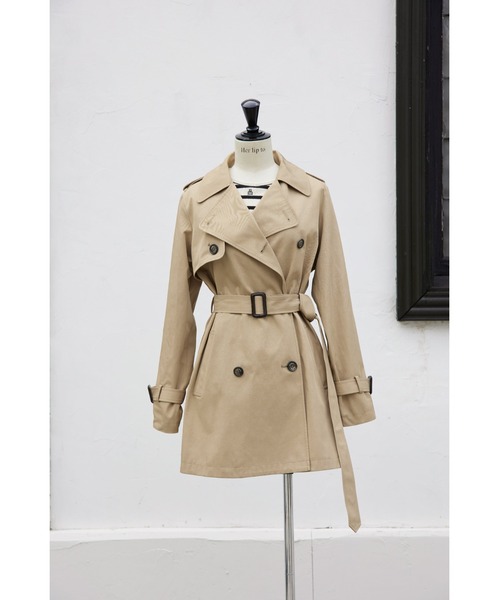 Her lip to（ハーリップトゥー）の「Noble Short Trench Coat