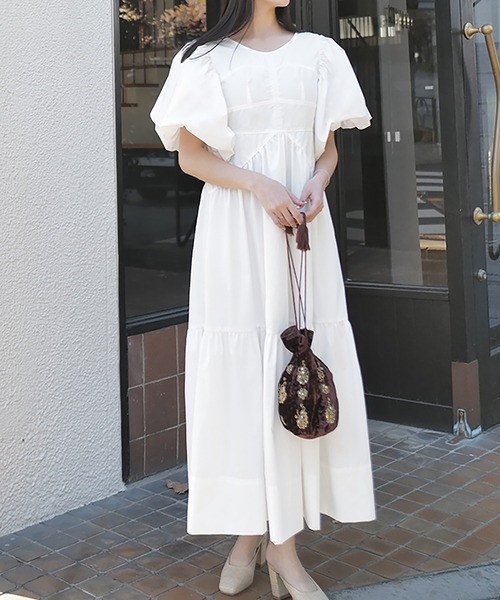 RANDEBOO（ランデブー）の「Lingerie puff dress（ワンピース）」 - WEAR