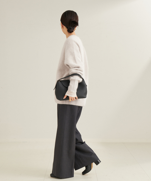 WEB限定追加》Fur Nuance プルオーバー2（ニット/セーター）｜Plage