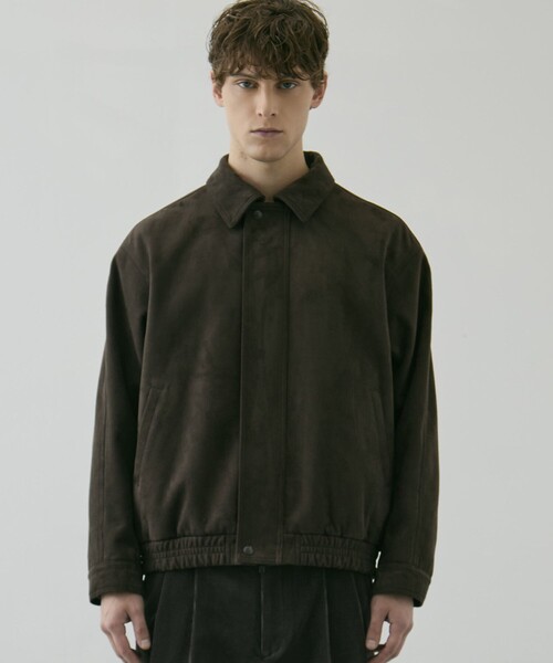 LEATHER TEX SUEDE FLIGHT JACKET ｜冬服/ムレ防止/A2/イージーケア