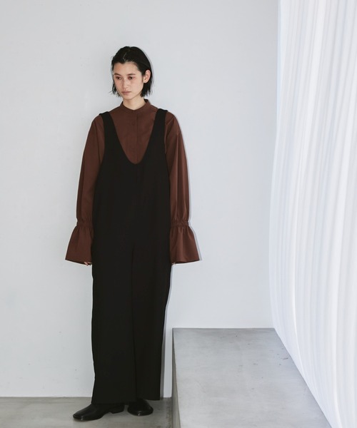 TODAYFUL（トゥデイフル）の「Uネックコンビネゾン（つなぎ