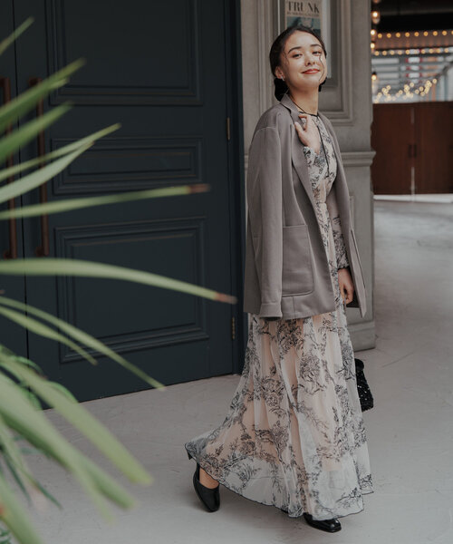 Kastane（カスタネ）の「【オケージョンドレス/結婚式】embroidery