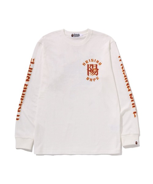 A RISING BAPE L/S TEE（Tシャツ/カットソー）｜A BATHING APE（ア