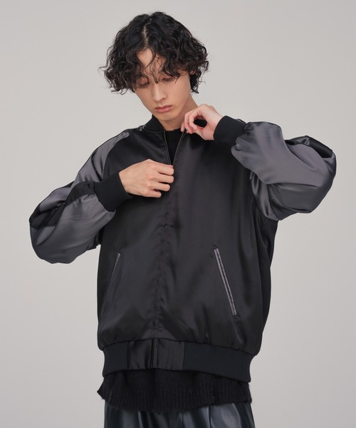 WEB限定】スカジャン 'EUPHORIA' 刺繍 ジャケット / ジップブルゾン