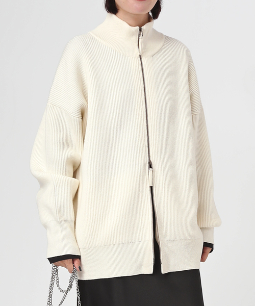 AP STUDIO（エーピーストゥディオ）の「new zip knit blouson（その他