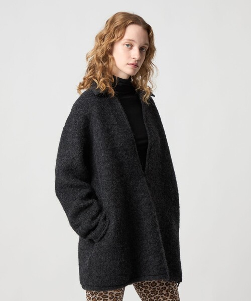 6（ロク）の「＜6(ROKU)＞シャギー スキッパー プルオーバー（その他