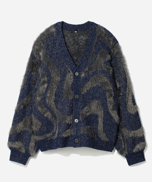 HARE（ハレ）の「イソザイラインスパンコールカーディガン(HARE