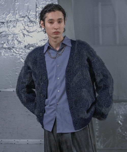 HARE（ハレ）の「イソザイラインスパンコールカーディガン(HARE