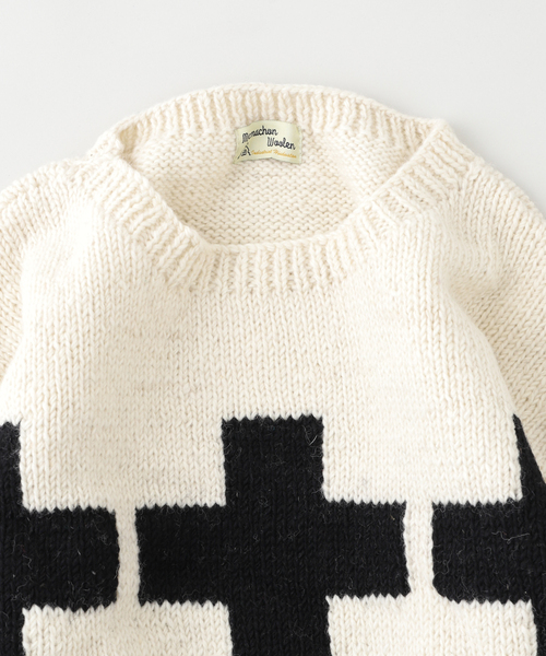 セール】【MacMahon Knitting Mills 】 +【Niche.】 Crew Neck Knit
