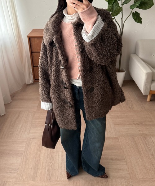poodle shaggy duffle coat / プードルシャギーダッフルコート（その他