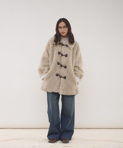 poodle shaggy duffle coat / プードルシャギーダッフルコート（その他
