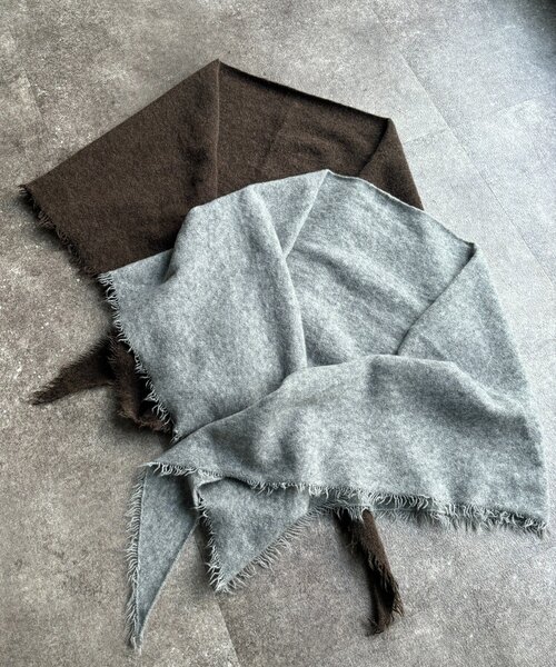 セール】ウール三角ストール（ストール/ショール）｜DouDou（ドゥドゥ