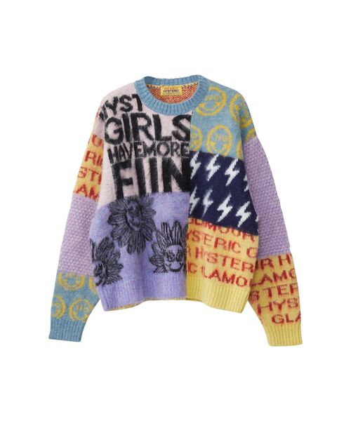 HYSTERIC GLAMOUR（ヒステリックグラマー）の「HYS SCRATCHジャカード