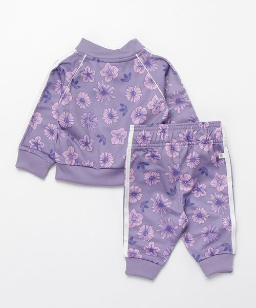 adidas（アディダス）の「フローラル スウェットスーツ セットアップ