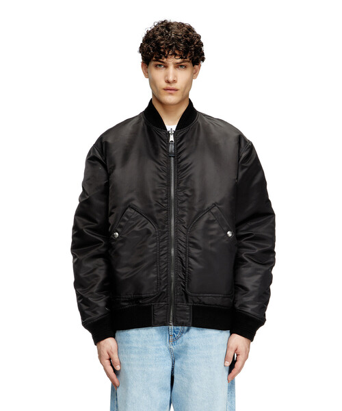 メンズ ボンバージャケット エンブロイダリー（ブルゾン）｜DIESEL
