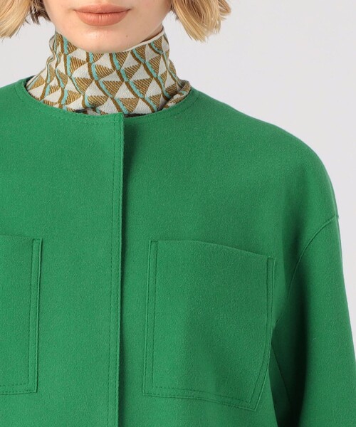 BALLSEY（ボールジィ）の「ニードルジャージー ノーカラージャケット