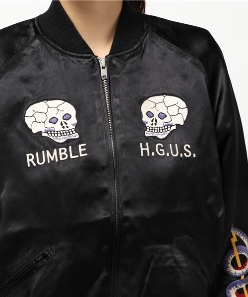 HYSTERIC GLAMOUR（ヒステリックグラマー）の「SNAKE&SKULL刺繍