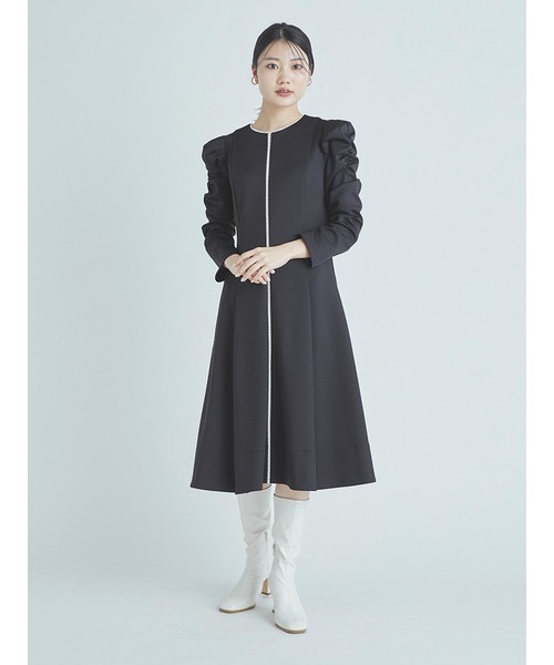 CELFORD（セルフォード）の「レース切替ポンチワンピース（ワンピース