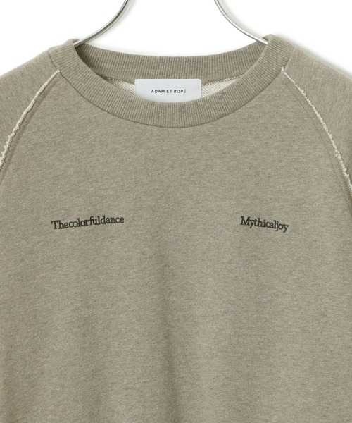 セール】スリットリブスウェット（スウェット）｜ADAM ET ROPE