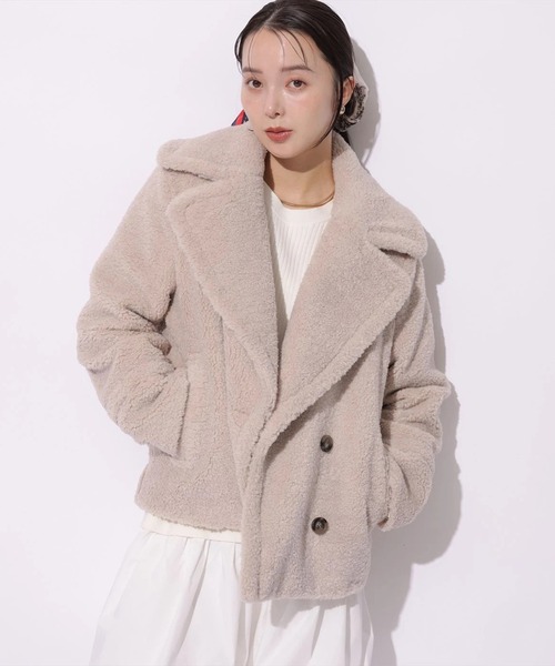 ボアショートコート（ダウンジャケット/コート）｜Mystrada（マイ