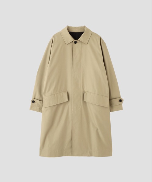 COTTON NYLON GABARDINE COAT（ステンカラーコート）｜MARGARET HOWELL