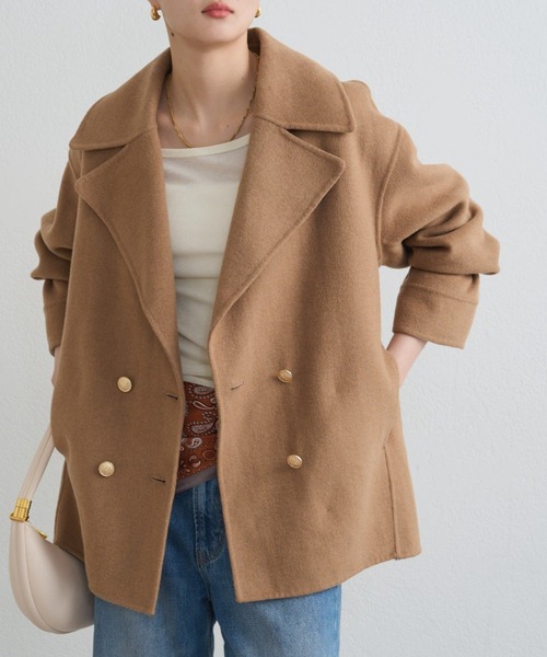 セール】ミドルリバーコート（その他アウター）｜LOUNGEDRESS