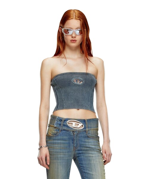 セール】レディース ニット チューブトップ（チューブトップ）｜DIESEL