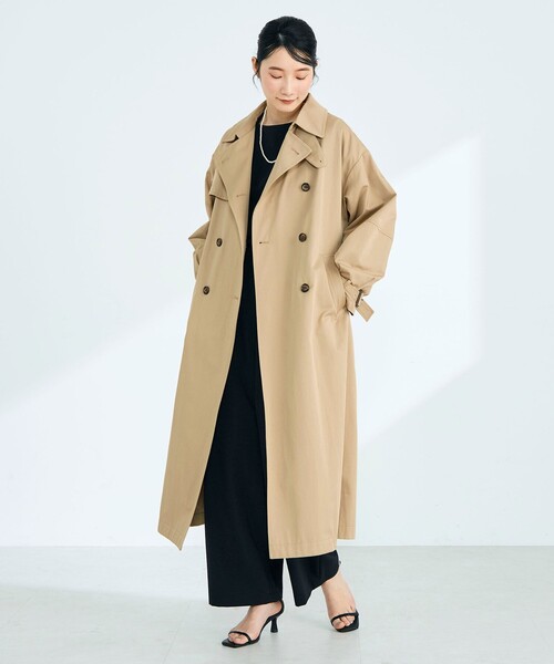 発売のたびに即完売する大人気アイテム】袖ボリュームトレンチコート