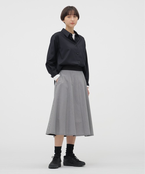 COTTON CHECK SKIRT（スカート）｜MARGARET HOWELL（マーガレット