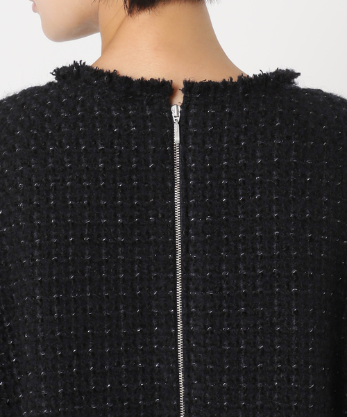 IENA（イエナ）の「＆NAVY ツイードワンピース（ワンピース）」 - WEAR