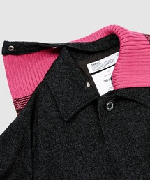 DAIRIKU（ダイリク）の「Studium Rib Collar Tweed Raglan Coat