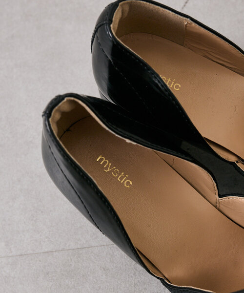 セール】【ロングセラー】ゴム使いローファー（ブーツ）｜mystic