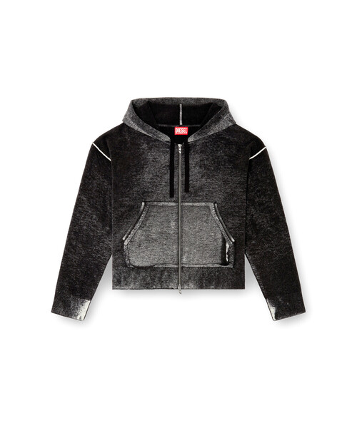 ウィメンズ ニットパーカー M-HERMINE（ニット/セーター）｜DIESEL