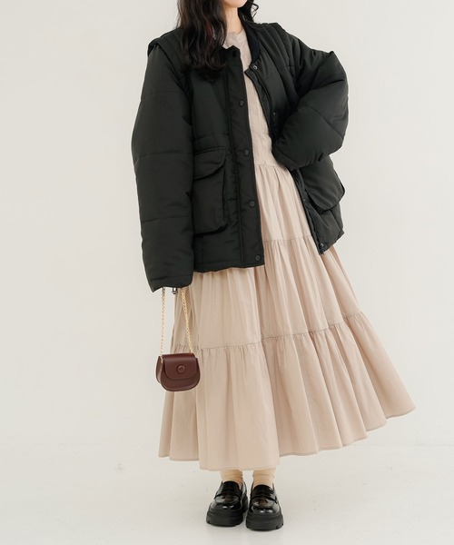 マルチwayフェイクダウンジャケット（ダウンジャケット/コート