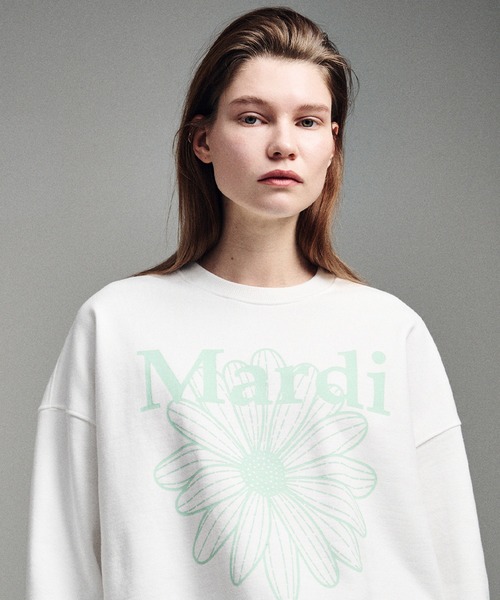 SWEATSHIRT FLOWERMARDI / スウェットシャツ フラワーマルディ