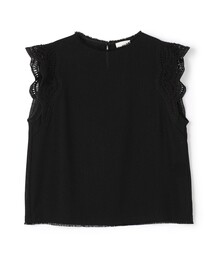 BALLSEY（ボールジィ）の「コットンカットワークレース パフスリーブ