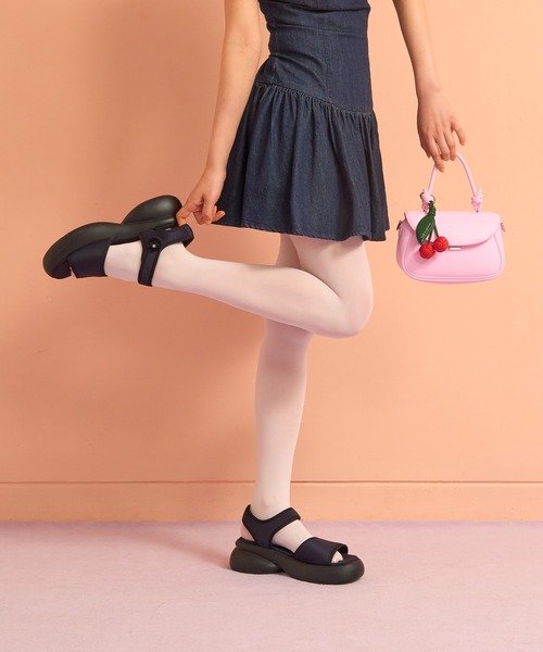 Sammie サミー ノットハンドルフロントフラップバッグ（ハンドバッグ