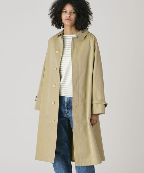 Gymphlex | ベルテッドバルマカーンコート WOMEN（ステンカラーコート