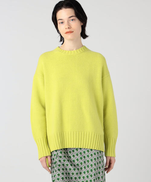 MACPHEE（マカフィー）の「ラムカシミヤ クルーネックプルオーバー