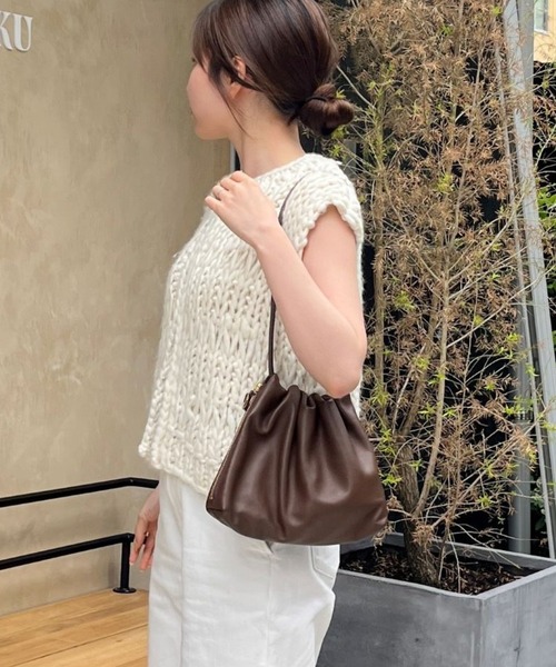 累計販売1万本突破】レザーワンハンドルバッグ (CE-1014)（ショルダー