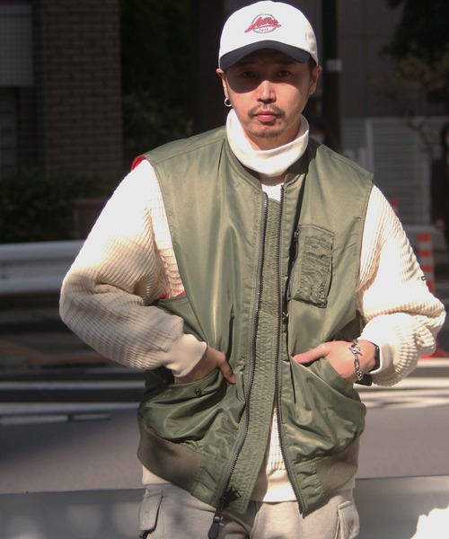 AVIREX（アヴィレックス）の「【WEB&DEPOT限定】MA-1 ベスト / MA-1