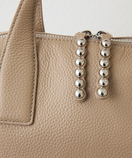 セール】《本革/ショルダー付き》スタッズボストンバッグ（ボストン