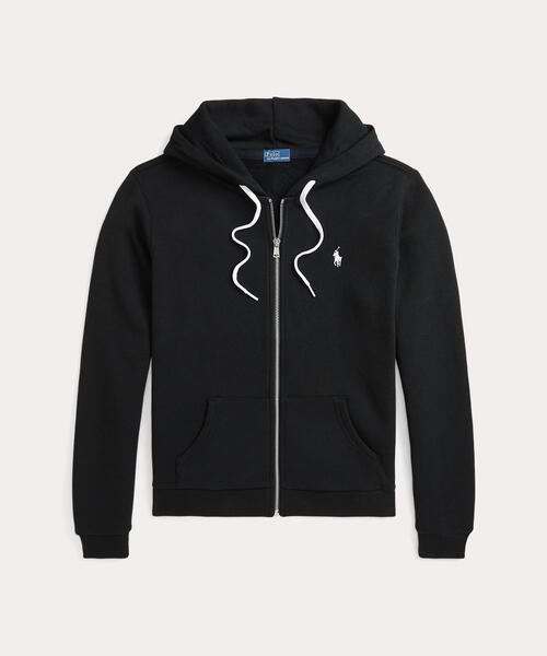 コットン フリース フルジップ フーディ（パーカー）｜POLO RALPH
