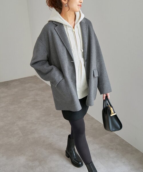 Spick & Span（スピックアンドスパン）の「ウールミックスリバー