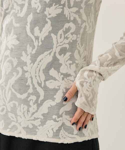 MURRAL（ミューラル）の「【MURRAL/ミューラル】Snowflake jacquard